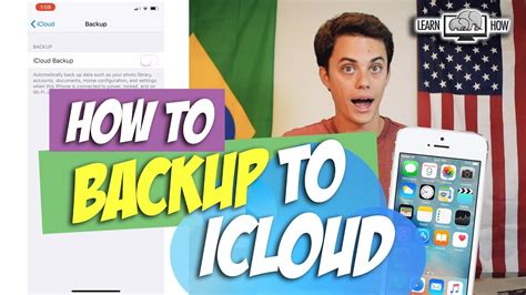 If you happen to have the same problem, hope it can help you. How to Backup iPhone to iCloud - YouTube