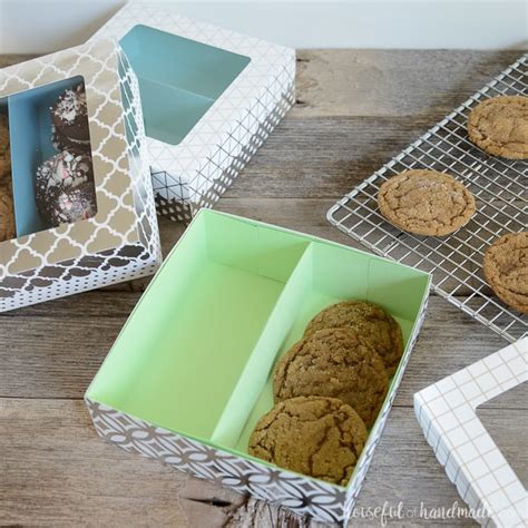 Gift boxes for all occasions. Easy Cookie Gift Boxes DIY - a Houseful of Handmade