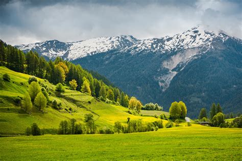 Breathtaking view over summer colors in alpine Switzerland | The Swiss ...