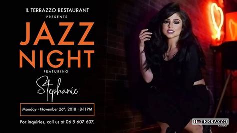 Jazz Night At Il Terrazzo Restaurant Amman Marriott Hotel Jazz