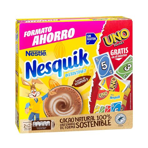Nesquik Nestlé Cacao Soluble Instántaneo Caja 285 Kg