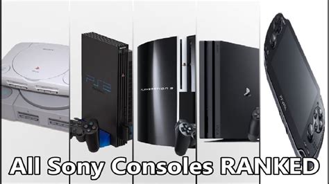 All Playstation Sony Consoles Ranked From Worst To Best Youtube