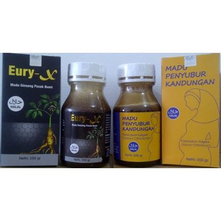 Jual Paket Penyubur Kandungan Dan Madu Eury X Ginseng Shopee Indonesia