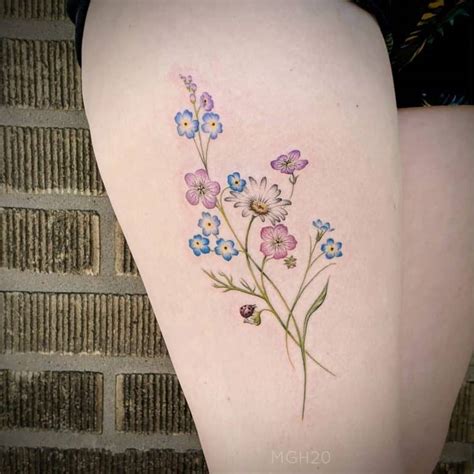 50 Coolest Wildflower Tattoo Ideas 2024 Inspiration Guide