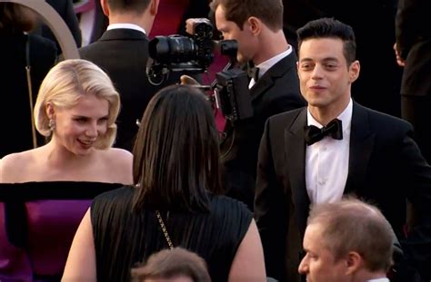 Malek's earliest days include gilmore girls. Rami and Lucy at 91 Oscars | Bohemian rhapsody, Full ...
