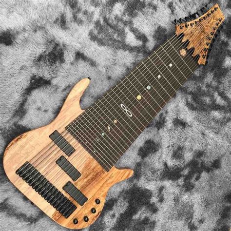 Custom 17 Strings Electric Bass Guitar Rosewood Fingerboard Mahogany