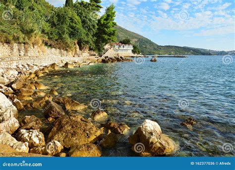 Beautiful Adriatic Sea Coast In Croatia Stock Photo Image Of Shore