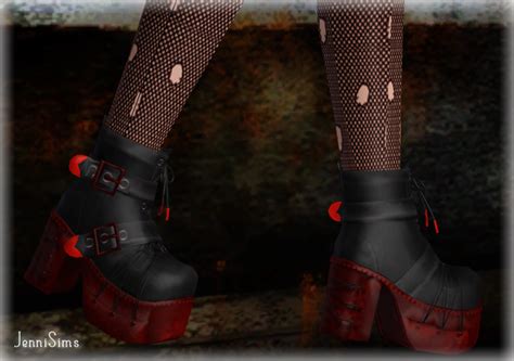 Downloads Sims 3combat Boots Recolorable Base Game Compatible Jennisims