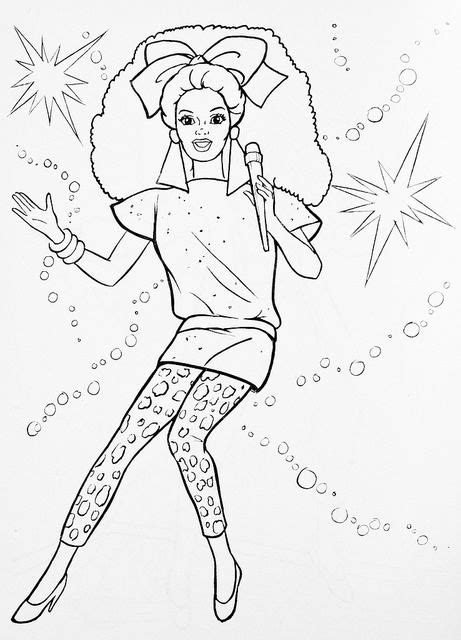 1980s Clothing Colouring Pages Barbie Coloring Pages Barbie Coloring