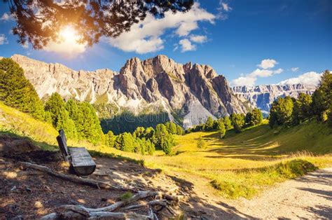 Magical Mountain Landscape Stock Image Image Of Outdoor 185631459