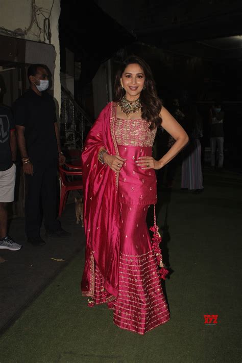Actress Madhuri Dixit Spotted At Filmistan Hd Gallery Social News Xyz