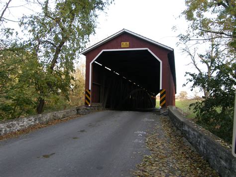 Pennsylvania Covered Bridge 38 36 05 Pintown Lancaster County Travel