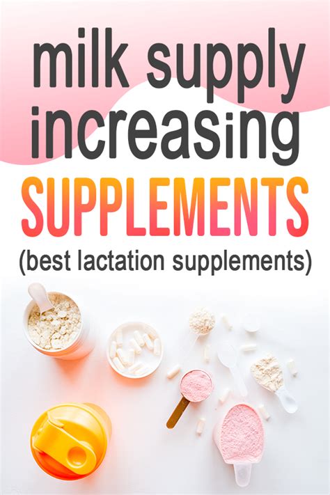 10 Best Lactation Supplements To Increase Milk Supply Love Our