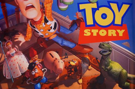 Disney Toy Story Buzz Lightyear Woody Rex Movie Picture Poster 24x36