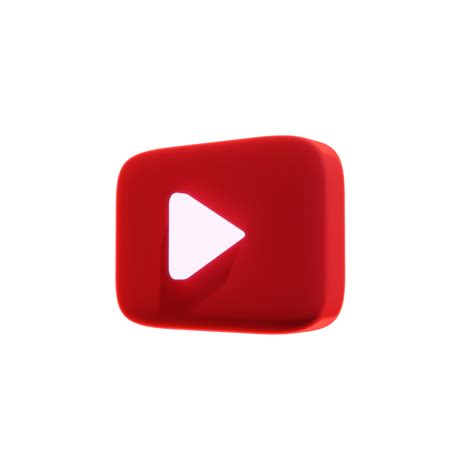 Youtube 3d Render Icon 9826628 Png