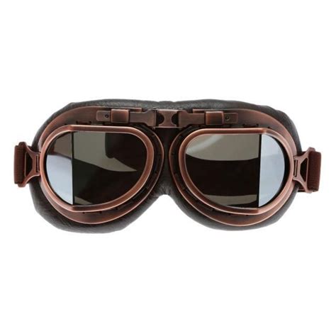 Copper Aviator Flexible Goggles Steampunk Motorcycle