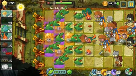 Plants Vs Zombies 2 Guacodile Super Power Tile In Lost City Youtube