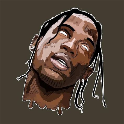 Pin By Leonel Nerio On Painting Portraits In 2020 Travis Scott Art