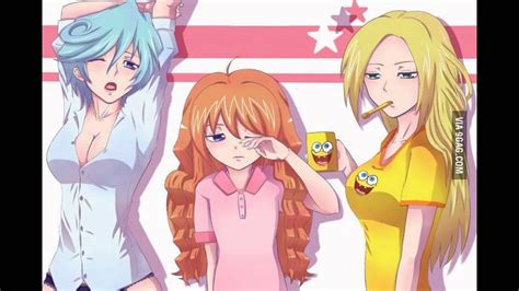 Spongebob Anime Characters