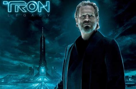 Tron Legacy Banner Jeff Bridges As Kevin Flynn Filmofilia
