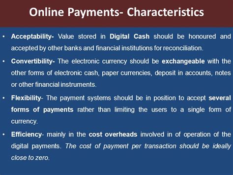 Electronic Payment Methods