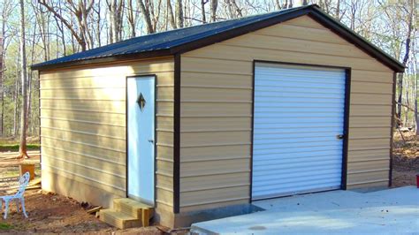 Enclosed Metal Garage Enclosed Garage Buildings And Structures