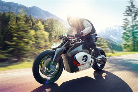 Bmw Revealed Its Vision Dc Roadster Electric Bike Concept Motor Memos