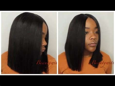 Lovin this quick weave short cut if you wanna achieve this style shop stizzy.mayvenn.com for your bundles like mayvenn beauty on facebook. Bob Season| Cut & Style Quick Weave| Lumiere Hair| No ...