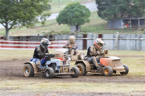 Ride On Mower Racing Garden Gangsters Rv Daily