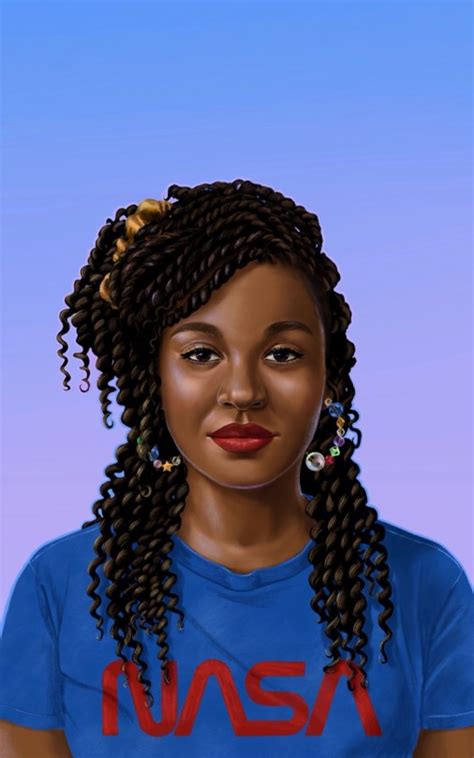 Its Akilah Obviously · Portrait Of Akilah Hughes By Shyama Golden