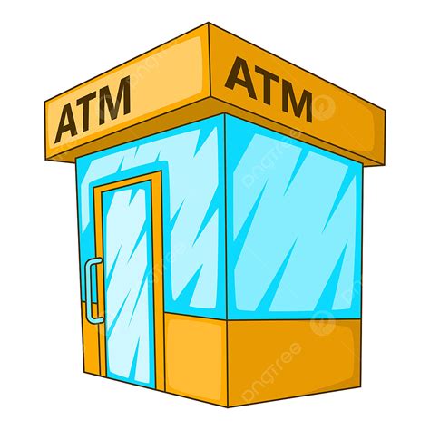 Atm Clipart Png Images Atm Icon Cartoon Style Style Icons Cartoon