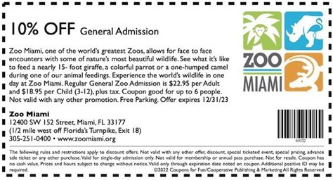 Zoo Miami In Miami Florida Get Savings Coupon