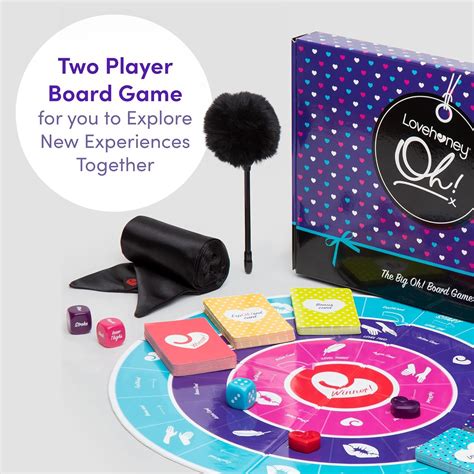 Buy Lovehoney Oh Adult Board Game For Couples With Blindfold Cards And Tickler Online At