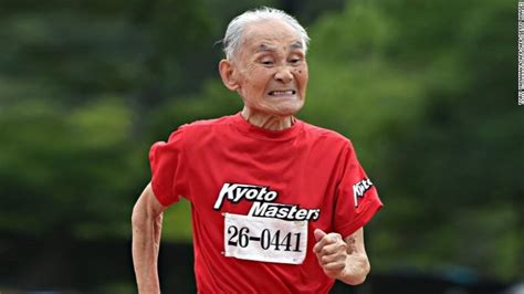 105 Year Old Japanese Man Sets Record In Sprint