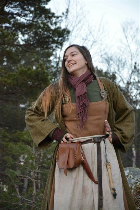 Female Viking Reenactor Norway Stevgaularane Norwegian Folk Music