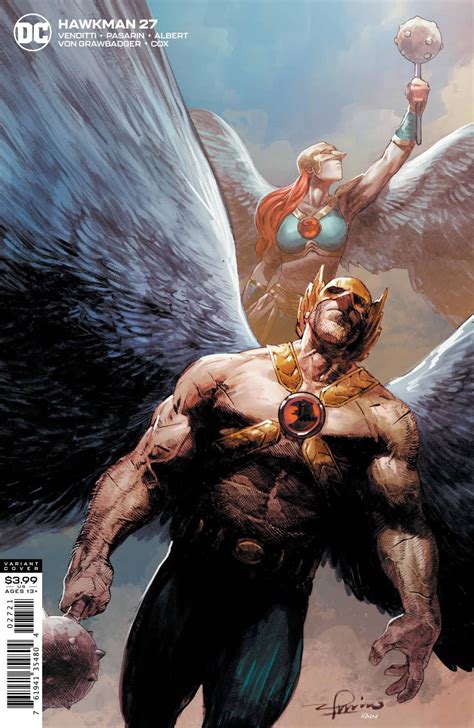 Hawkman 27 Preview Weird Science Marvel Comics