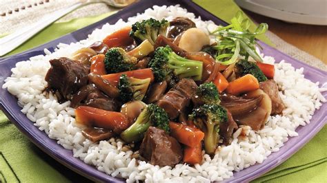 9.2 / 10 (17 votes). Slow-Cooked Chop Suey over Rice Recipe - Pillsbury.com