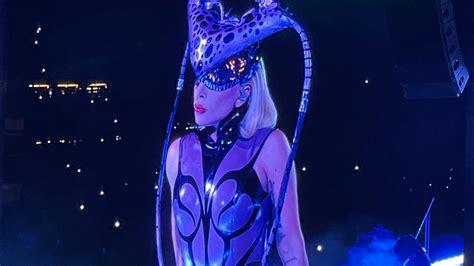 Lady Gaga Shallow Live Chromatica Ball Los Angeles At Dodgers Stadium