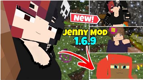 Jenny Mod New Version Gameplay Minecraft Jenny Mod Ellie Jenny Goblin Youtube