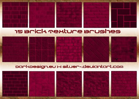 Brick Texture Brushes By Silver On Deviantart