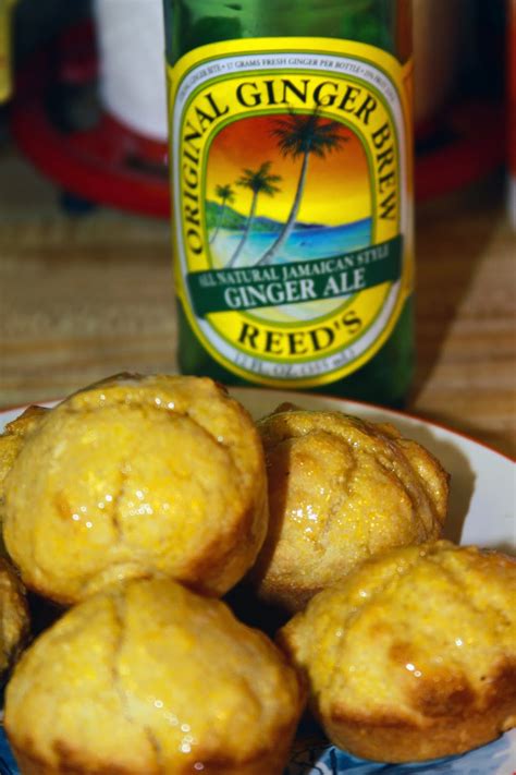 For The Love Of Food Honey Ginger Beer Cornbread Muffins