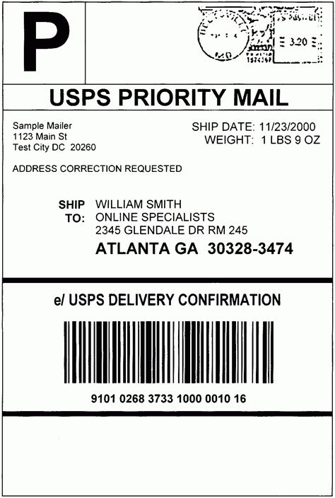 Ups means united parcel service general services. Print test ups label