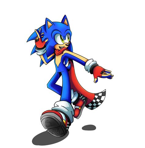 Sonic Redesign By Ace The Artist On Deviantart