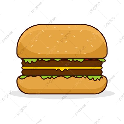 漢堡矢量圖 漢堡包 食品食物 剪貼畫向量圖案素材免費下載，png，eps和ai素材下載 Pngtree