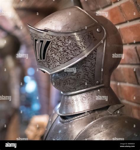 Medieval Full Body Metal Armor Stock Photo Alamy