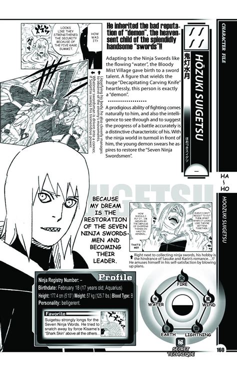 Ninja Data Book Naruto Ser Naruto The Official Character Data Book By