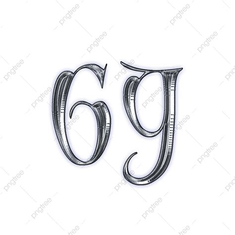 Number Nine Png Picture Number Sixty Nine Metallic Effect Number 3d