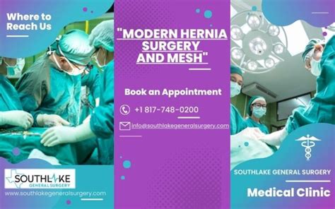 Modern Hernia Surgery And Mesh Southlake General Surgery