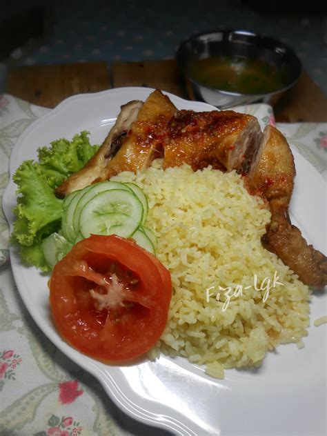 Resep ayam kukus bumbu lemon. NASI AYAM SIMPLE DAN SEDAP | Fiza's Cooking