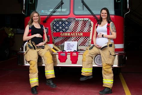 Gibraltar Firefighters Use Pregnancy As Tool To Help Recruit More Women